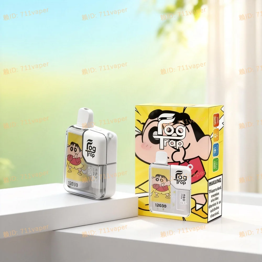 Fog Trap 蠟筆小新聯名款：12000口大容量評測，細節工藝與設計質感深度解析